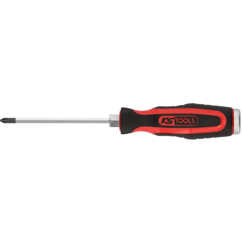 Destornillador de impacto KS TOOLS ERGOTORQUEmax, PZ2, 185 mm de largo ( 151.1144 )