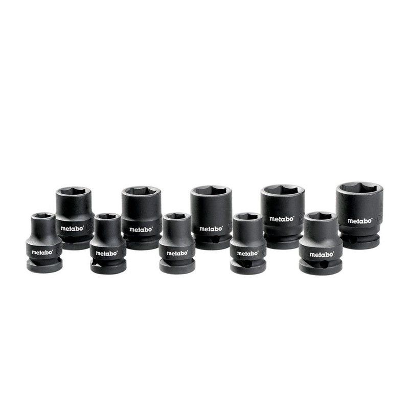 Metabo Socket Wrench Set 1/2" (10 Pieces)