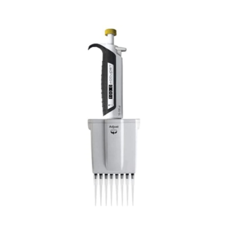 Oxford Accupet Pro Pipette, 8-channel, (10-100 ul)