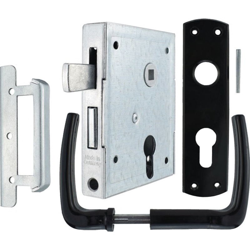 Cerradura de caja universal BEVER 89 BK / PK DIN izquierda / derecha PZ (3000251631)