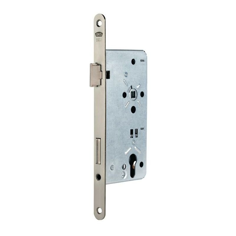 Cerradura de embutir para puerta de entrada BKS 0024 PZW 22/65/92/10 mm DIN derecha (3322024117)