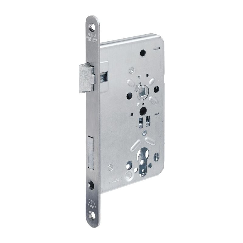 Cerradura de embutir para puerta de habitacin BKS 0515 PZ 24/55/72/8 mm DIN izquierda (3322024017)