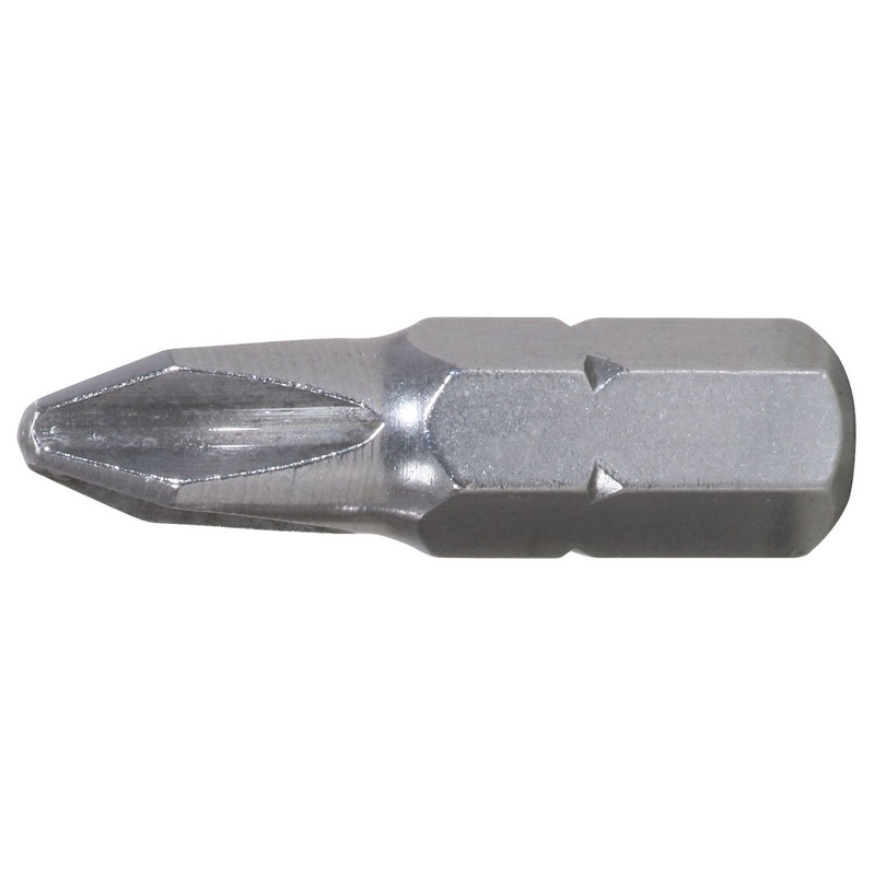 Punta KS TOOLS 1/4" ACERO INOXIDABLE, 25mm, PH2 ( 910.2205 )