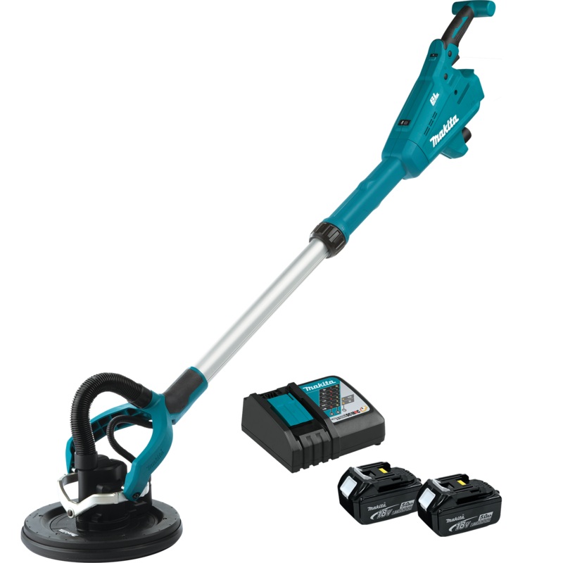 18V LXT LithiumIon Brushless Cordless 9" Drywall Sander Kit, AWS Capable (5.0Ah)