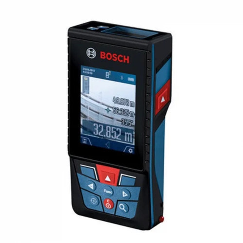BLAZE Outdoor 400 Ft. Connected Lithium-Ion Laser Measure with Camera