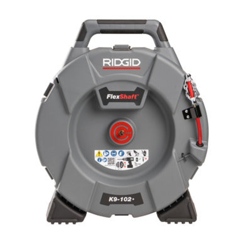 K9-102 FlexShaft Wall-to-Wall Professional Drain Cleaning Machine