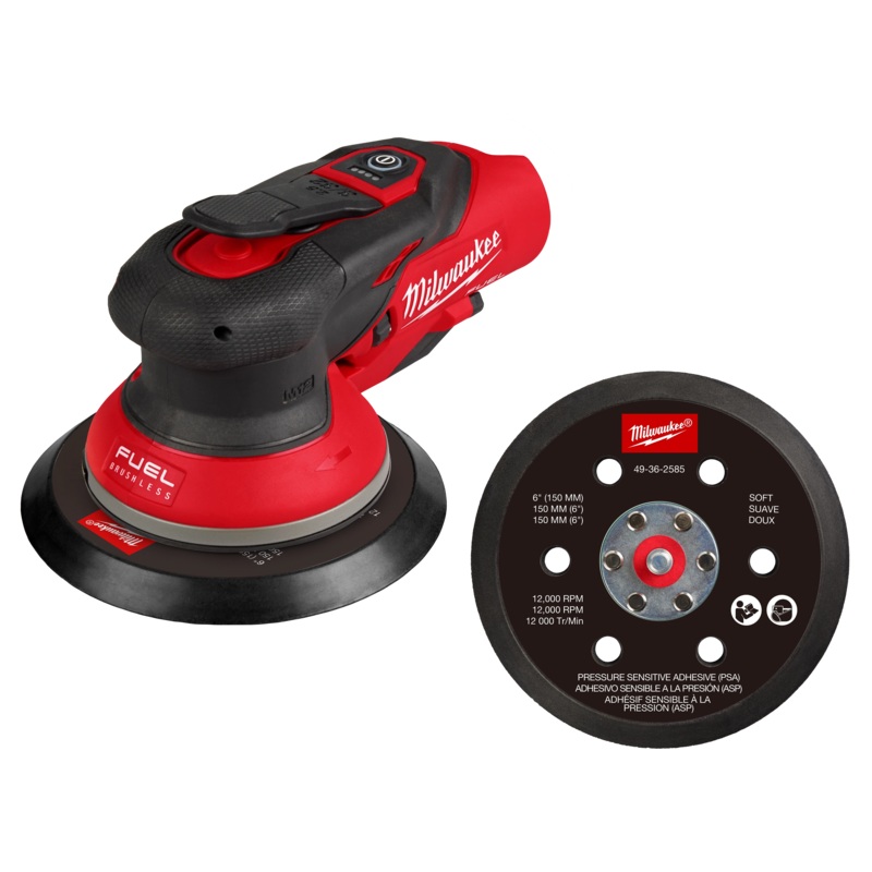 M12 FUEL 6" Random Orbital Sander (3/32")