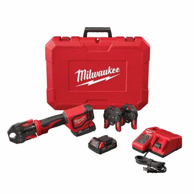 M18 Short Throw Press Tool Kit w/ PEX Crimp Jaws