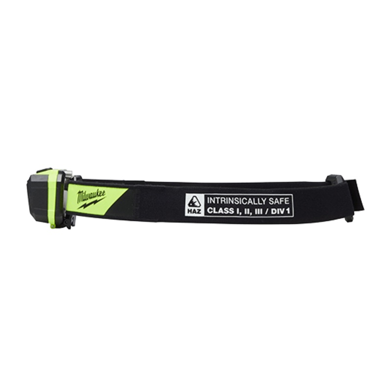 MILWAUKEE Intrinsically Safe C I, II, III / D 1  Spot/Flood Headlamp