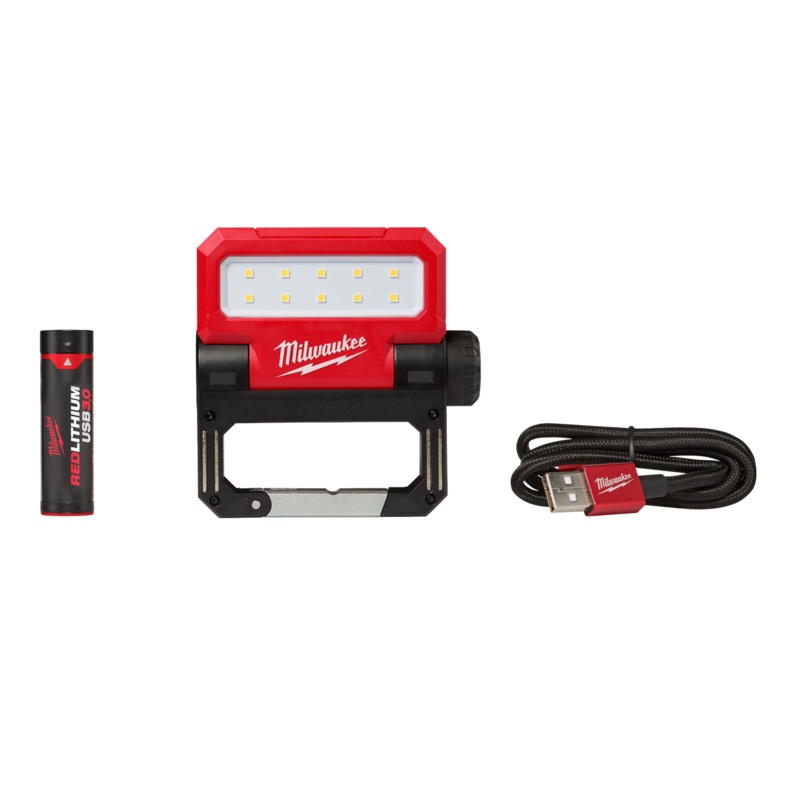 USB Rechargeable Rover Pivoting LED Flood Light