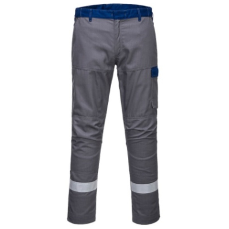 Bizflame FR06 Ultra Two Tone Trousers Grey Medium Waist 33/34" [9749]