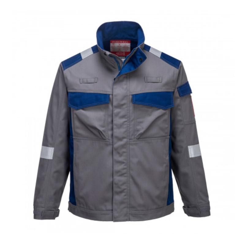 Bizflame FR08 Ultra Two Tone Jacket Grey Medium [9745]