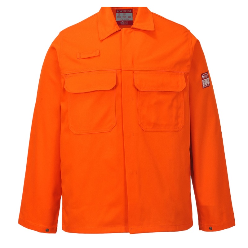 Bizweld 2 Orange Proban Jackets Size 54-55 XXX-Large [9664]