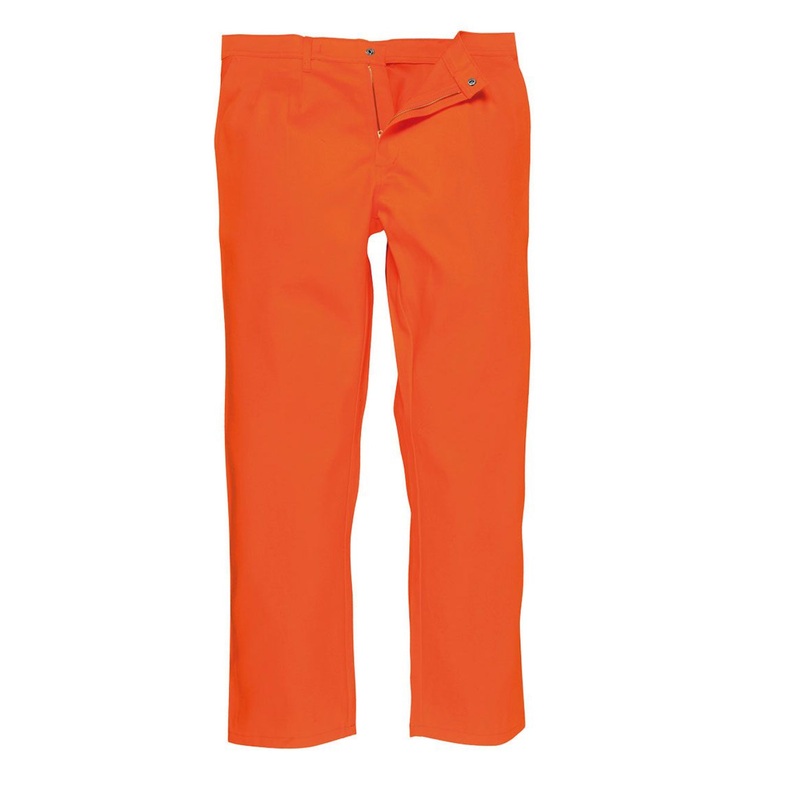 Bizweld BZ30 Orange Proban Trousers Size Medium Waist 33-34" Reg Length [9527]