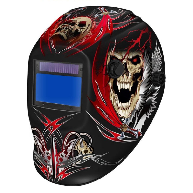 Clear Welding ADF735S TM17 Skull Auto Darkening Headshield SAFE3029 [9938]