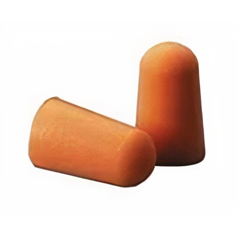 Pair Foam Ear Plugs Orange 3M 1100 [2977]