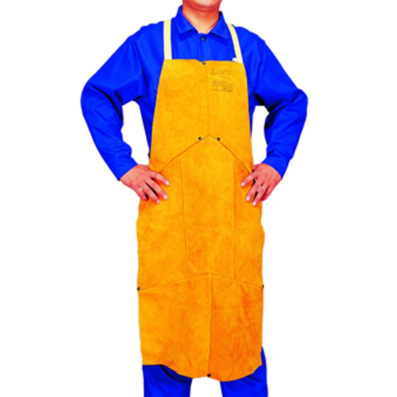 Weldas 44-2142 Welders Apron Leather Full Size Golden Brown [7995]