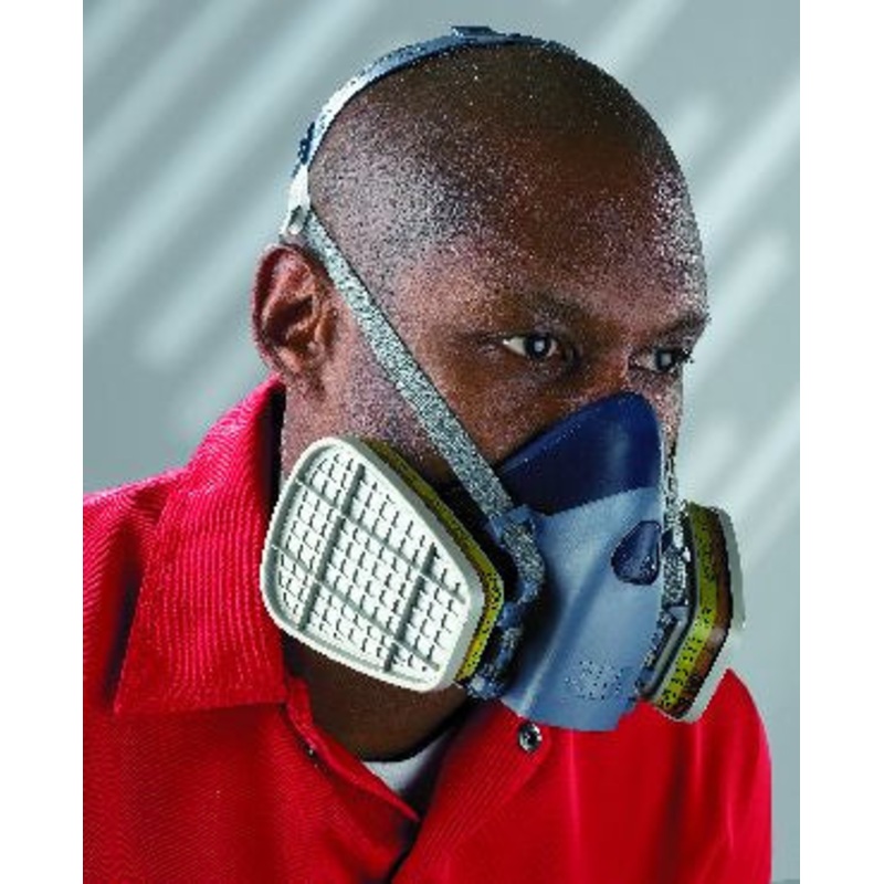 3M 7502 New Soft Silicon Half Mask Reusable BS.4275.APF [2234]