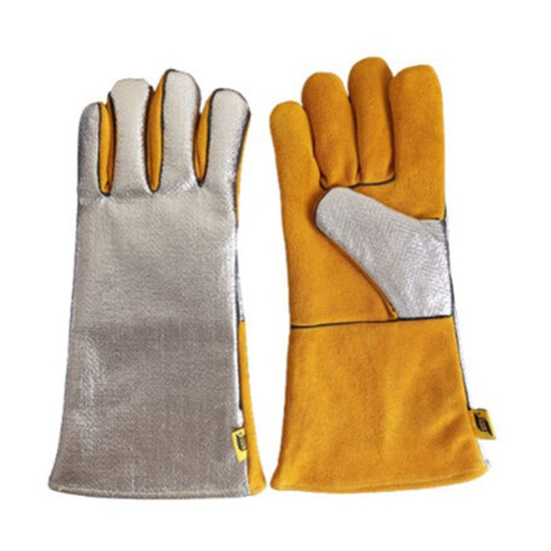 ESAB 0700500509 Welder Gauntlet H/D Aluminized Large Size 9 [9663]