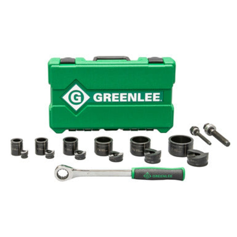 Knockout Kit with Ratchet and SlugBuster 1/2" to 2"