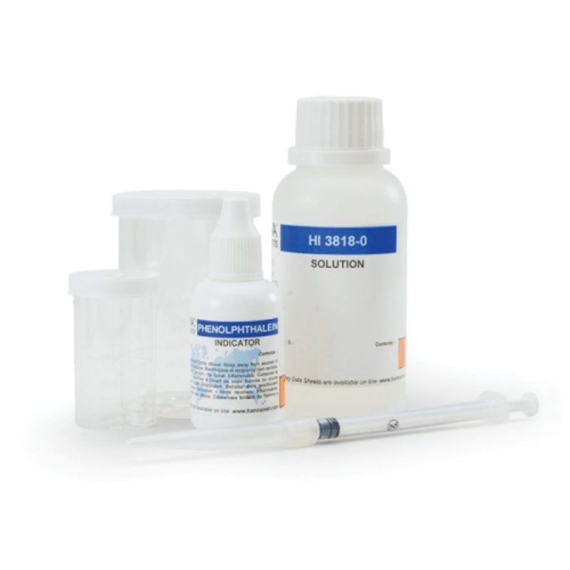 Carbon Dioxide (as CO2) Titration-based Chemical Test Kit