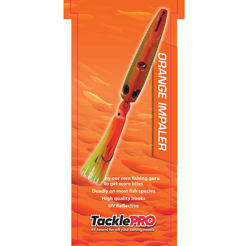 TacklePro Inchiku Lure 40gm - Orange Impaler