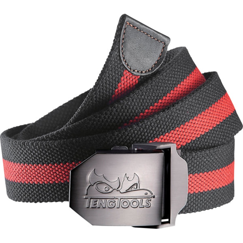 Teng Black/Red Oxford Belt