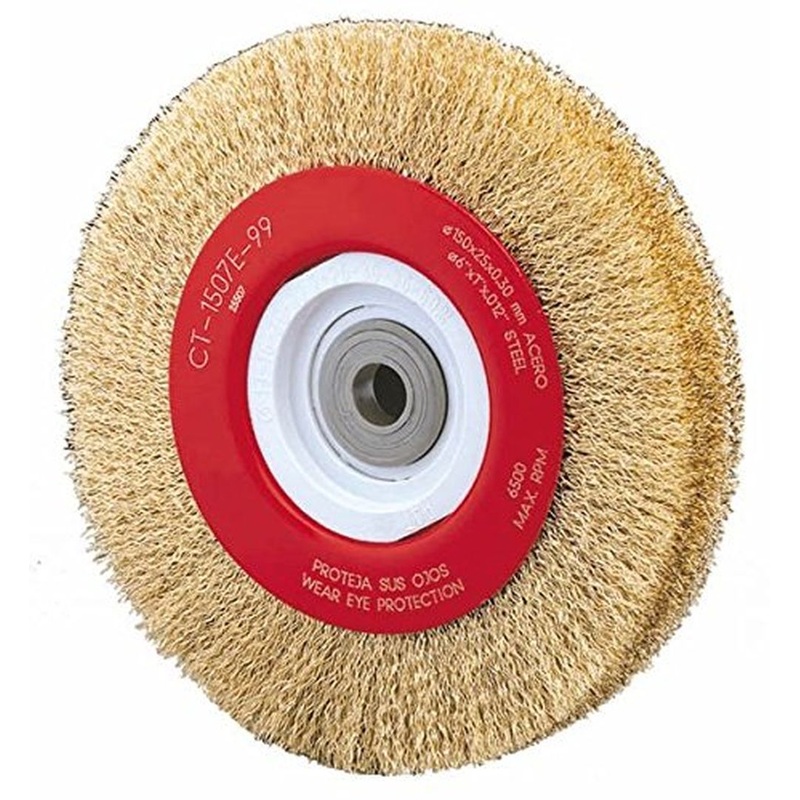 Alfa Tools WB67151 6 in. Crimped Wide Face Wire Wheel, 1/Box