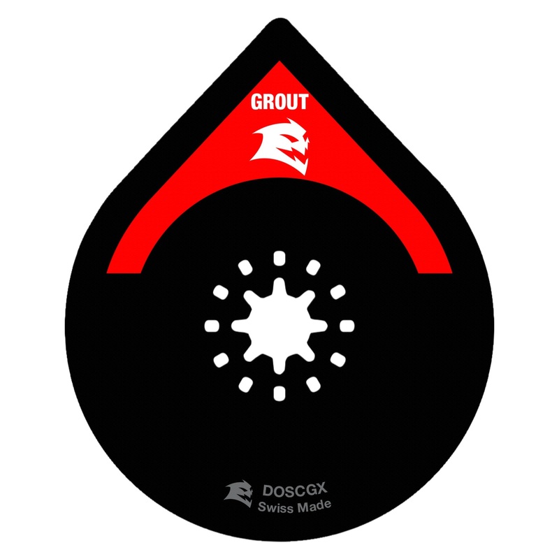 Diablo DOSCGX 2-3/4 in. Starlock Carbide Grit Oscillating Blade for Grout and Mortar, 1/Box