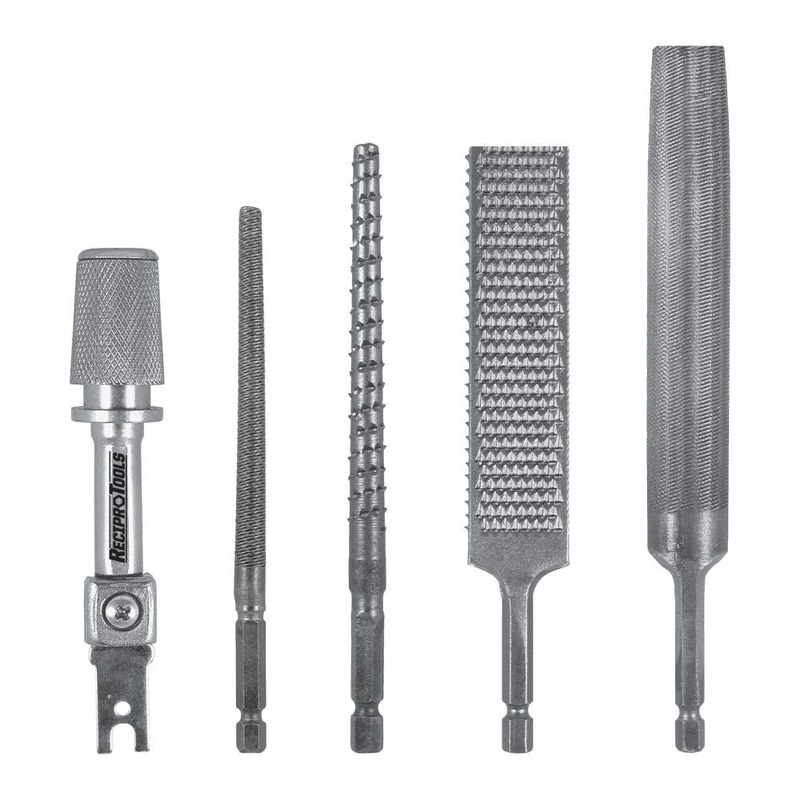Reciprotools RCT-5PC-FK 5 PC Wood and Metal Filing Kit for Recipro