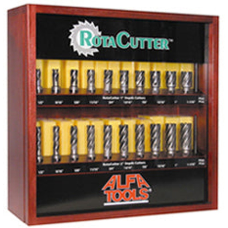 ALFA Tools ROTACO100 100 PC COBALT ROTACUTTER DISPLAY 1/pack
