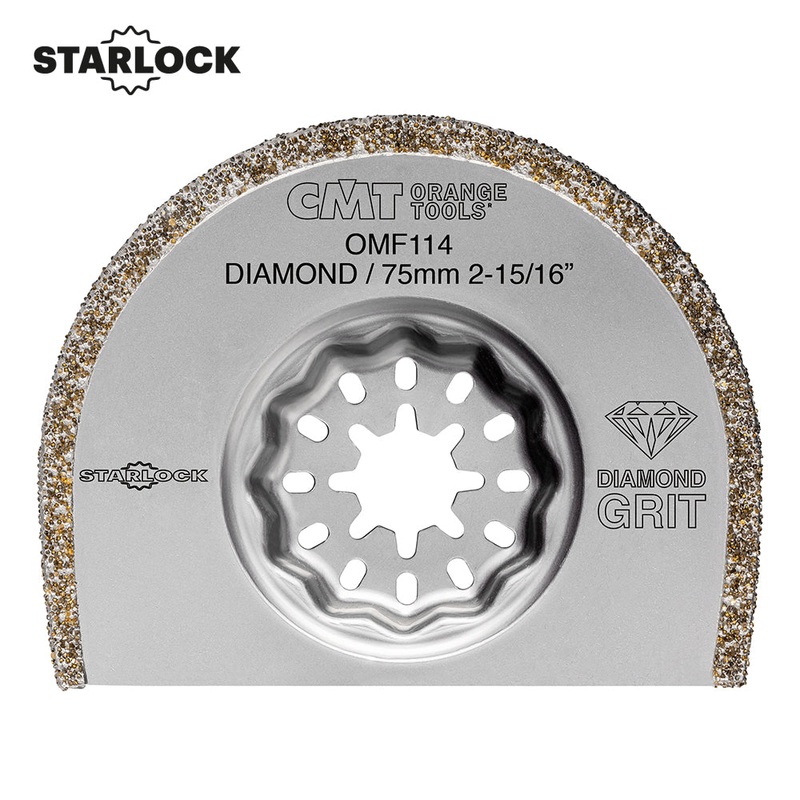 CMT Orange Tools OMF114-X5 2-15/16 DIAMOND COATED RADIAL SAW BLADE - GRIT - SL  (5-PCS.)